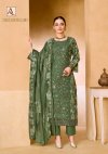 Royale Grace By Alok Cambric Cotton Dress Material 
